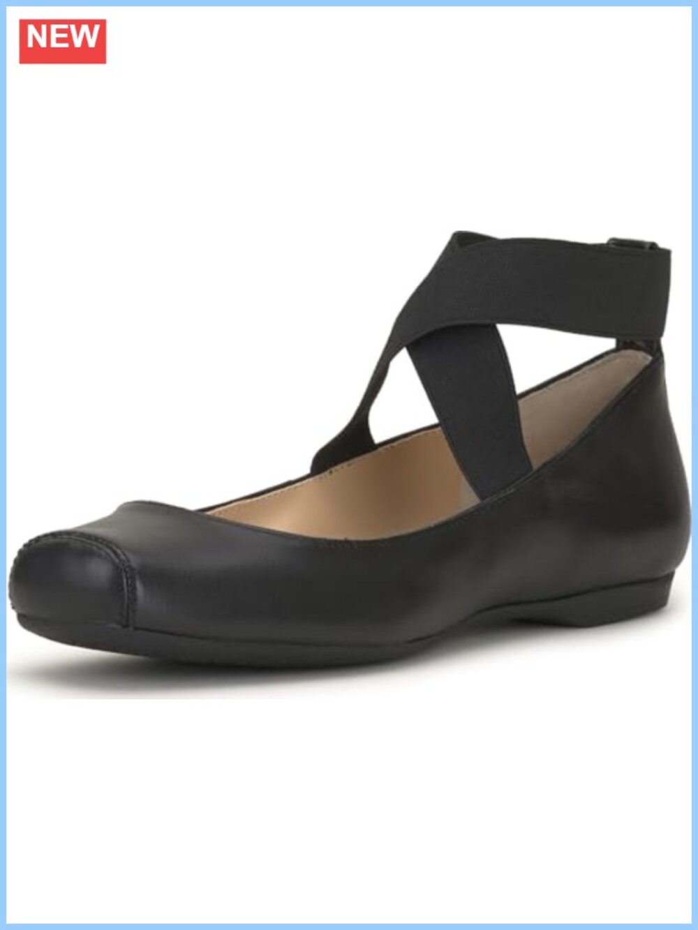 Jessica Simpson Women's Mandalaye Ballet Flat with Criss-Cross Straps
